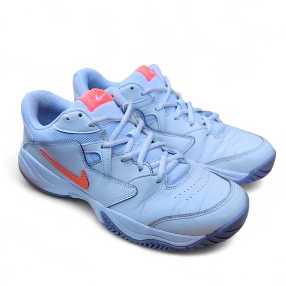 Nike Women's Athletic Court Lite 2 White Tennis Sneakers Casual Shoes Size 9 - Picture 3 of 13